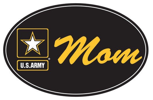 U.S. Army Star "MOM" Oval Magnet