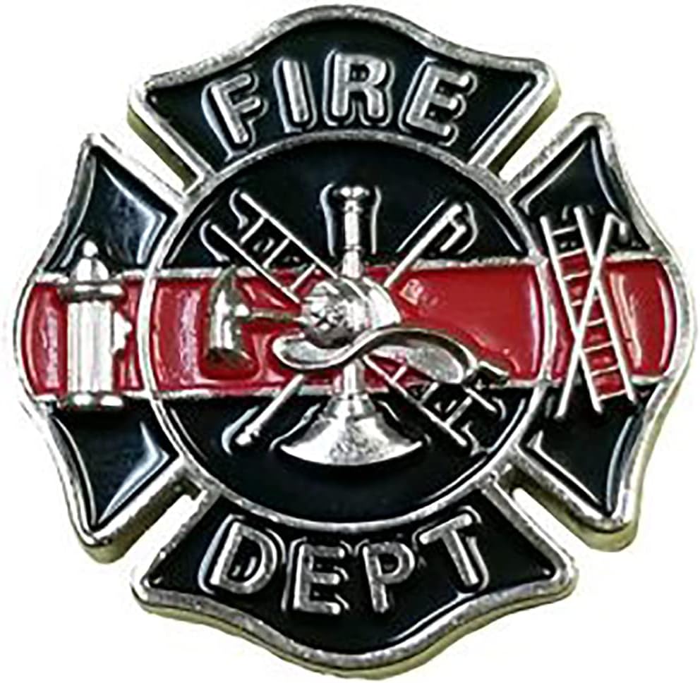 PIN-FIRE,RED LINE, Honor Badge (1'')