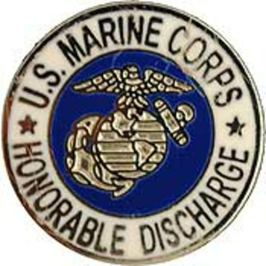 USMC Honorable Discharge Pin