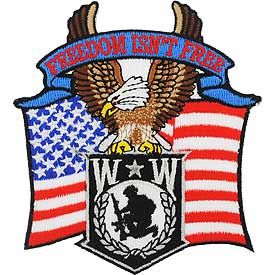 Patch-Wounded Warrior Eagle (4'')