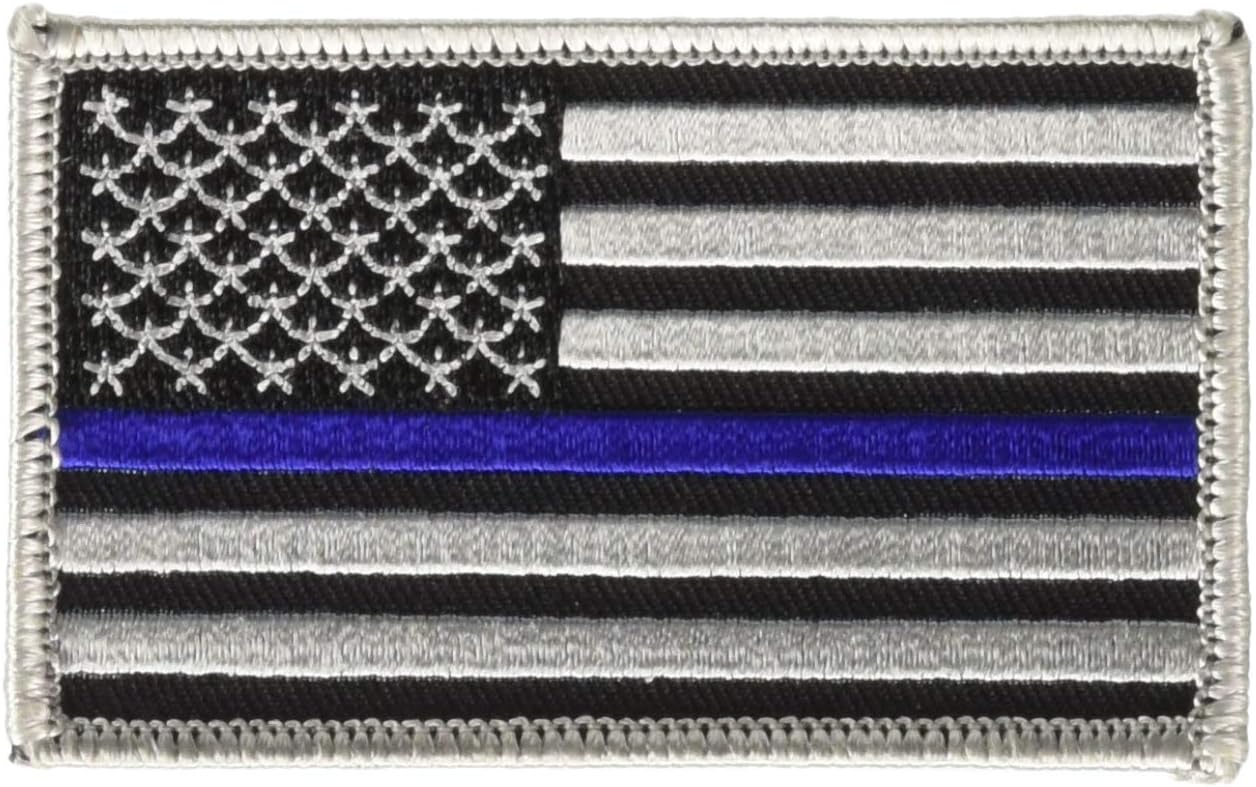 Patch-POLICE ,Blue LINE,USA (3.25'')