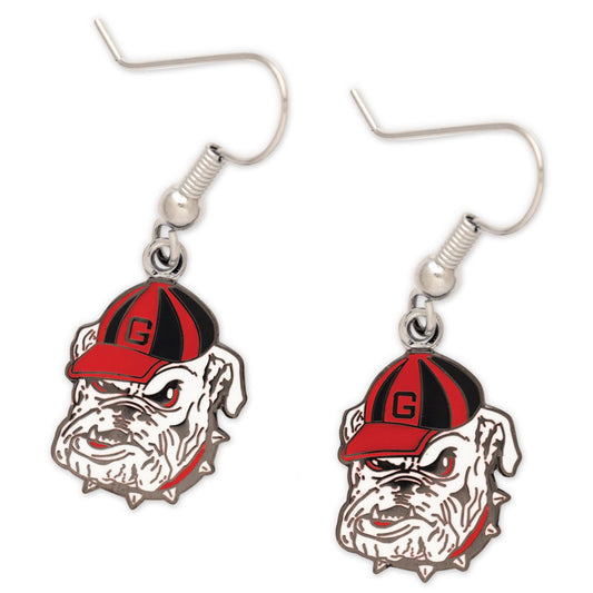 Georgia Bulldogs Old Logo Earrings