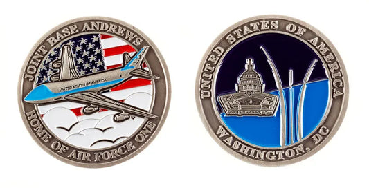 Joint Base Andrews Air Force Base, Air Force One, Challenge Coin