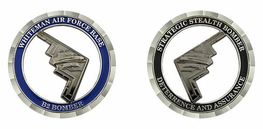 USAF Whiteman Air Force Base B2 Bomber Challenge Coin