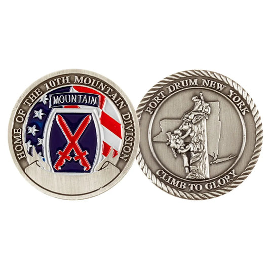 Fort Drum - 10thj Mountain Division Challenge Coin