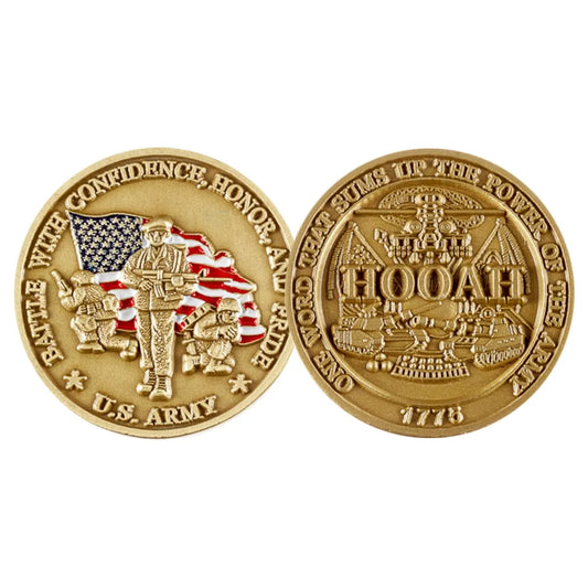 Hooah Challenge Coin
