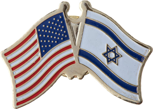 USA/ISRAEL Lapel Pin