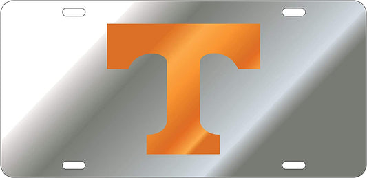 University of Tennessee Laser License Plate - Orange "T"