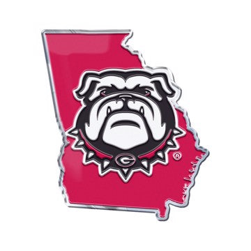 Georgia Bulldogs Color Embossed Emblem