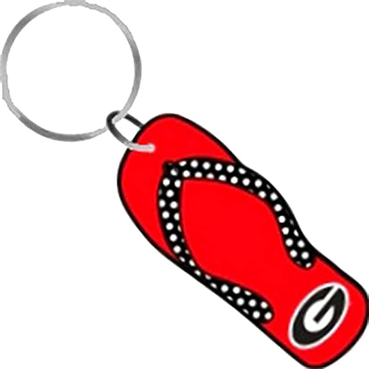 University of Georgia Flip Flop Keychain