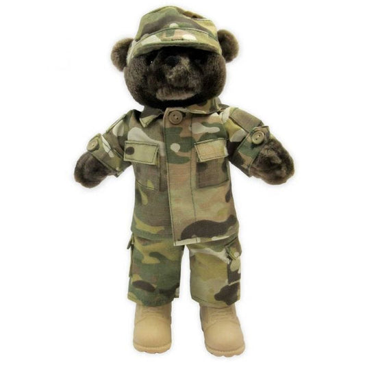 Mini Bear Army Camo ACU Make Plush