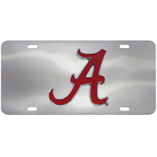 University of Alabama "A" License Plate