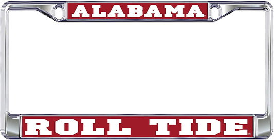 University of Alabama Roll Tide Chrome License Plate Frame