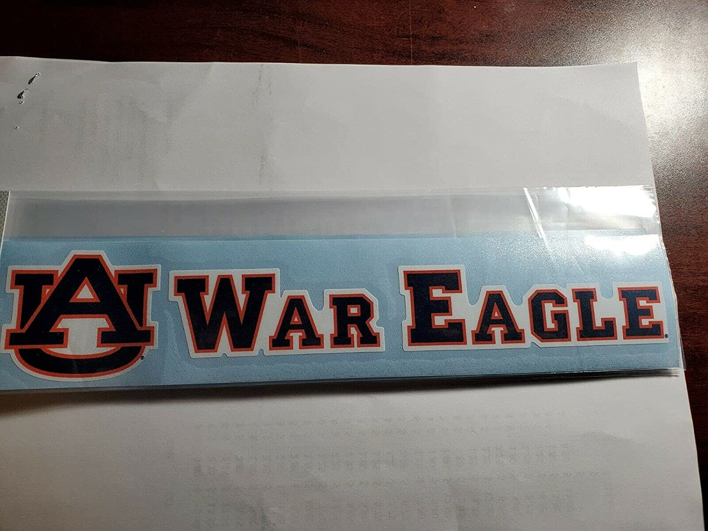 Auburn 10 Inch War Eagle Decal