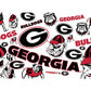 Georgia Bulldogs - All Over Wrap With Travel Lid