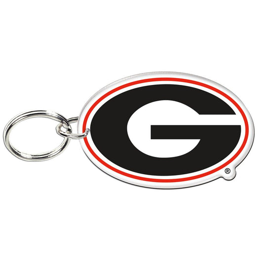 University of Georgia Acrylic Key Ring