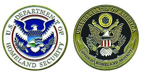 Homeland Security Coin