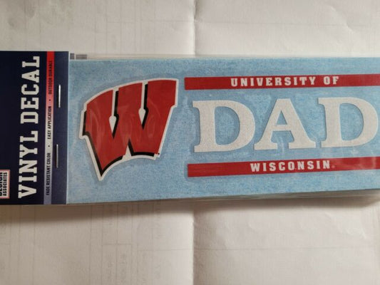 Wisconsin Dad 6x2 Decal