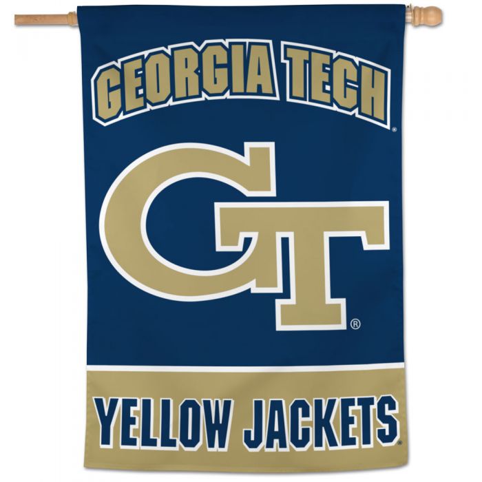 Georgia Tech Vetical Flag