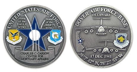 Dover Air Force Base Coin Coin