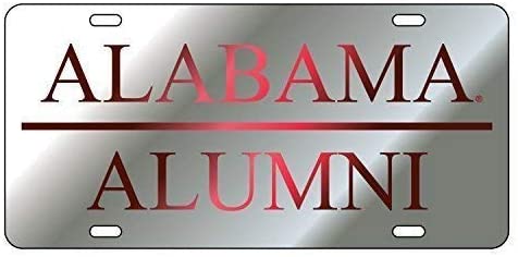 Alabama Alumni Laser License Plate
