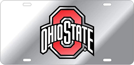 Ohio State Laser "O-Ohio State" Laser License Plate