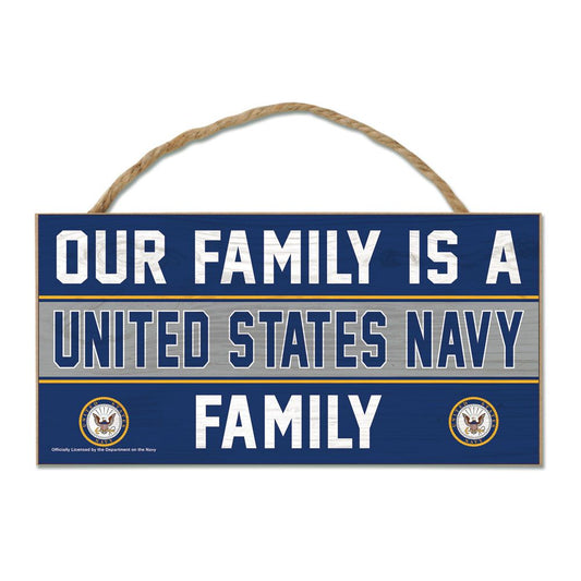 U.S. Navy Sign, Family, Rope