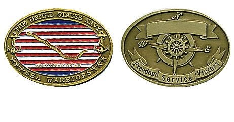 USN Sea Warrior Coin