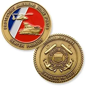 USCG Veteran Coin