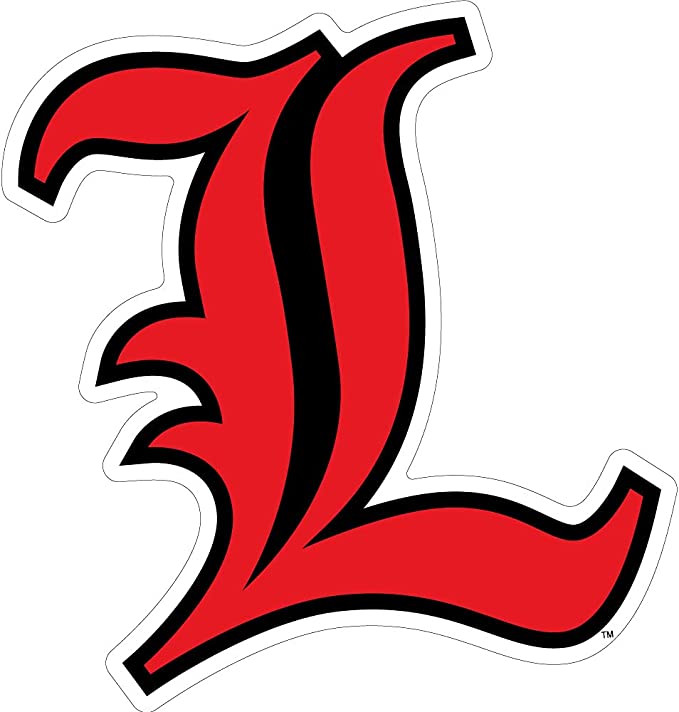 Louisville 6 Inch Old English L Decal