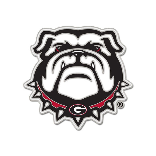 University of Georgia New Logo Bulldog Head Pin