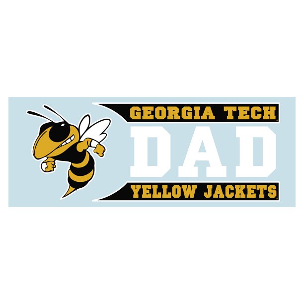 Georgia Tech Dad Decal