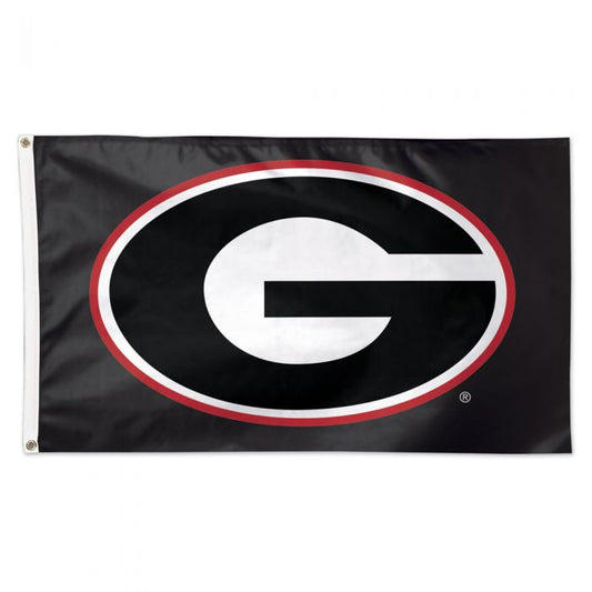 Georgia Black 3x5 Deluxe Flag