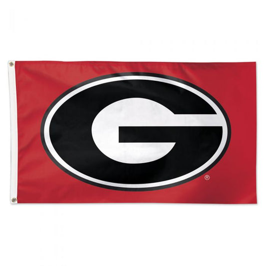 Georgia 3x5 Deluxe Red Flag