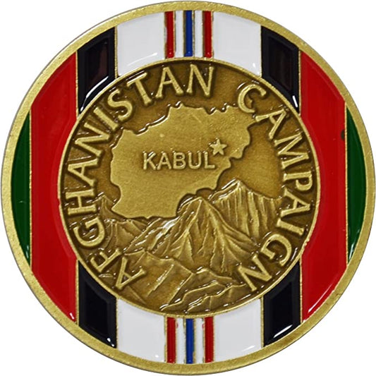 Afghanistan Service Medal Coin