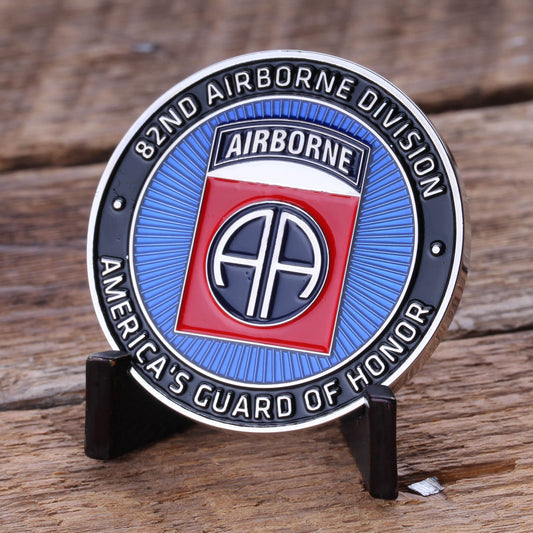 82ND U.S. ARMY AIRBORNE CHALLENGE COIN