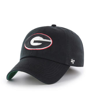 University of Georgia Black 47 Franchise Fitted Ball Cap