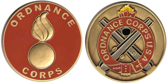 Ordnance Corps Challenge Coin