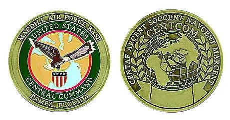 Macdill AFB - Central Command Challenge Coin