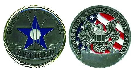 U.S. Air Force Retired Coin