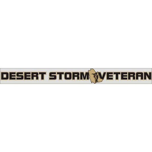 Desert Storm Window Strip Decal