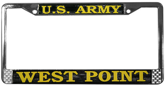 US Army West Point License Plate Frame