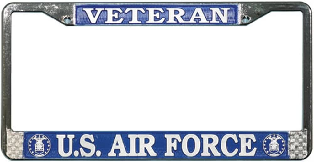 Air Force Veteran License Plate Frame