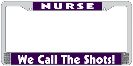 Nurse License Plate Frame