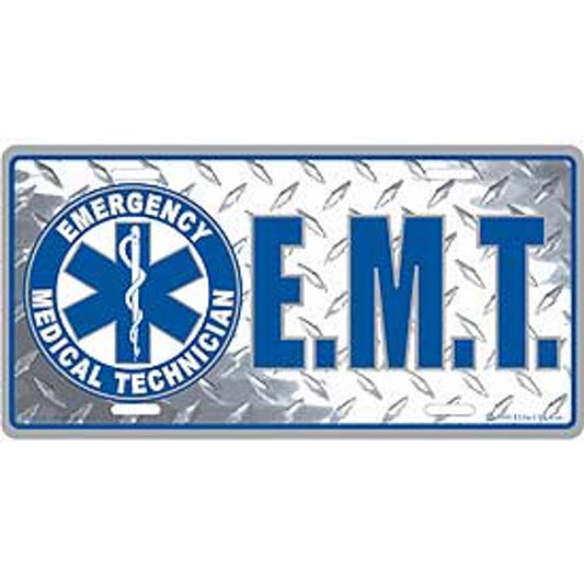E.M.T. License Plate