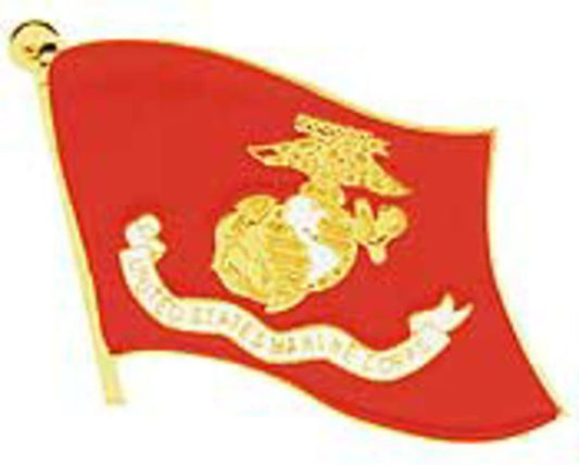 U.S.M.C. Flag Pin