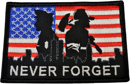 USA 9/11 Never Forget Patch