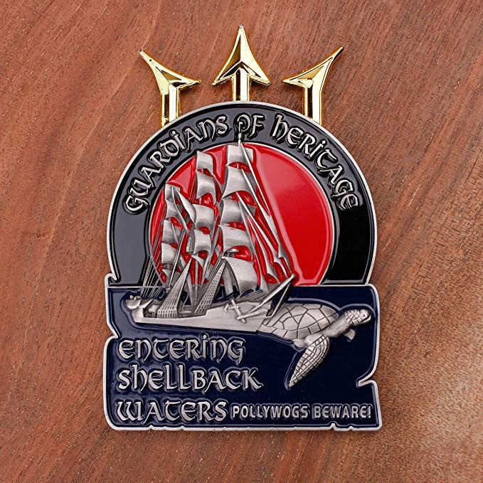 Shellback Challenge Coin