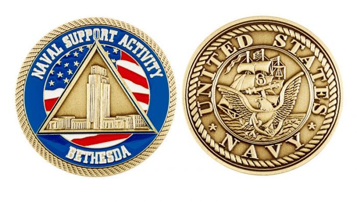 National Naval Medical Center Coin Coin
