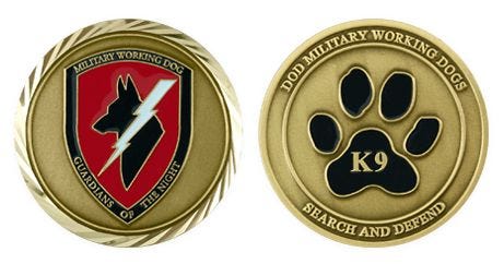 Working Dogs Coin